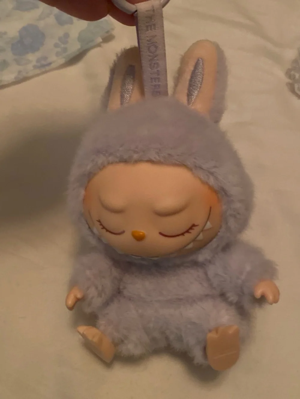 Plush Bunny Monster Doll in Lavender - Soft Cuddly Kids Toy